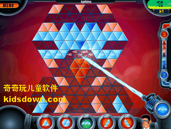 Brrrmuda Triangle��Ľ������ƴͼ��Ϸ�Ľ���֮һ