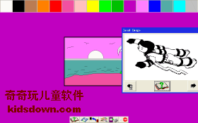 Kids Kolor Easy��ͯ����Ϳɫ��Ϸ�Ľ�ͼ֮һ