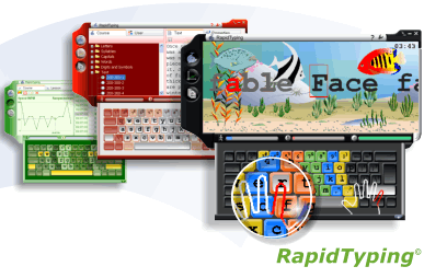 Rapid Typing Tutor�����ٴ��ֵ�ʦ����Ͻ�ͼ