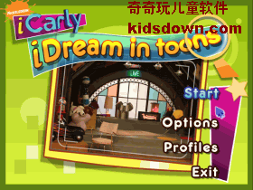 Nickelodeon iCarly iDream in Toons��Ϸ��menu����