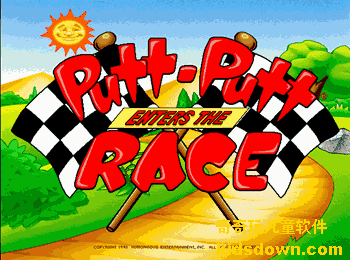 Putt Putt Enters the Race��Ϸ�Ķ�̬��ͼ