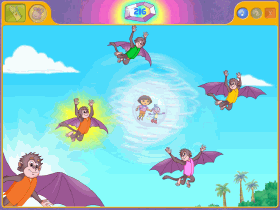 Dora��s Big Birthday Adventure�ı����ɫС��Ϸ��ͼ