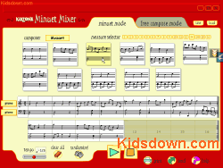 Minuet Mixer―音乐大师的界面