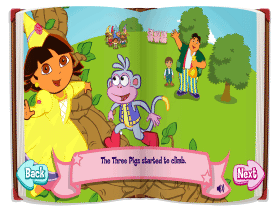 朵拉童话之旅-Dora's Fairytale Fiesta游戏的截图之一