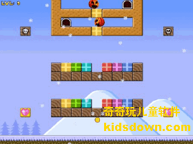 儿童游戏“圣诞弹跳球Christmas Bound”的游戏截图3