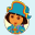 儿童游戏“朵拉海盗船捡宝石Dora pirate game”的logo