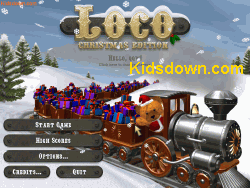 圣诞节游戏“Loco Christmas圣诞火车”的游戏截图