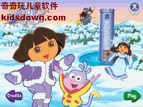 儿童其他游戏之Dora Saves the Snow Princess―朵拉救雪公主之截图11